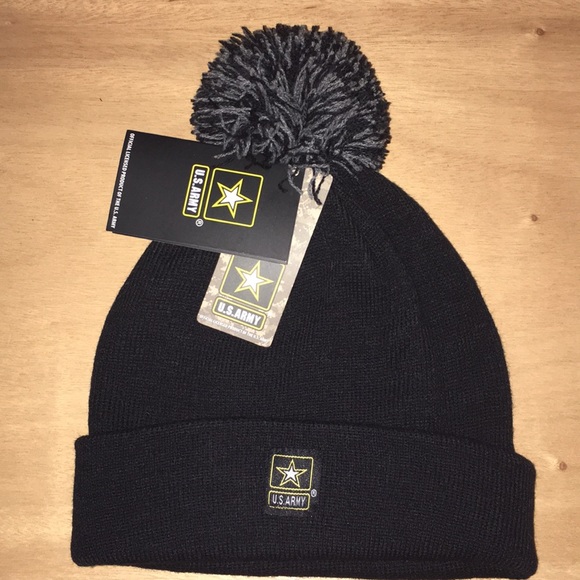 us army Other - New Unisex US Army Licensed Beanie Hat w/Pom Pom